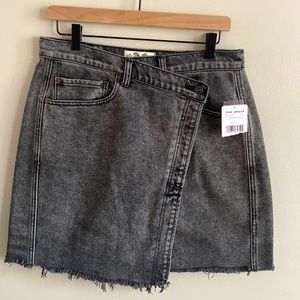 NWT • we the free • denim skirt